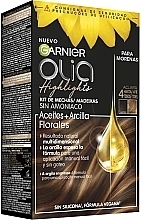 Düfte, Parfümerie und Kosmetik Haarfärbemittel - Garnier Olia Highlights