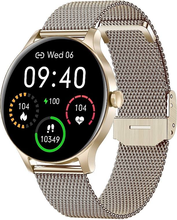 Smartwatch golden - Garett Smartwatch Classy  — Bild N1