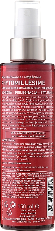 Schützendes und feuchtigkeitgebendes Konzentrat für coloriertes und gesträhntes Haar - Phyto Phytomillesime Color-Treated Beauty Concentrate — Bild N2