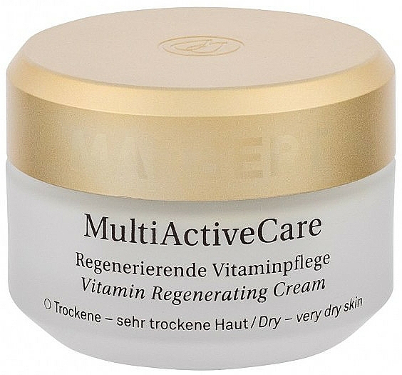 Regenerierende Vitamincreme für trockene und sehr trockene Haut - Marbert Multi-Active Care Vitamin Regenerating Cream — Bild N1