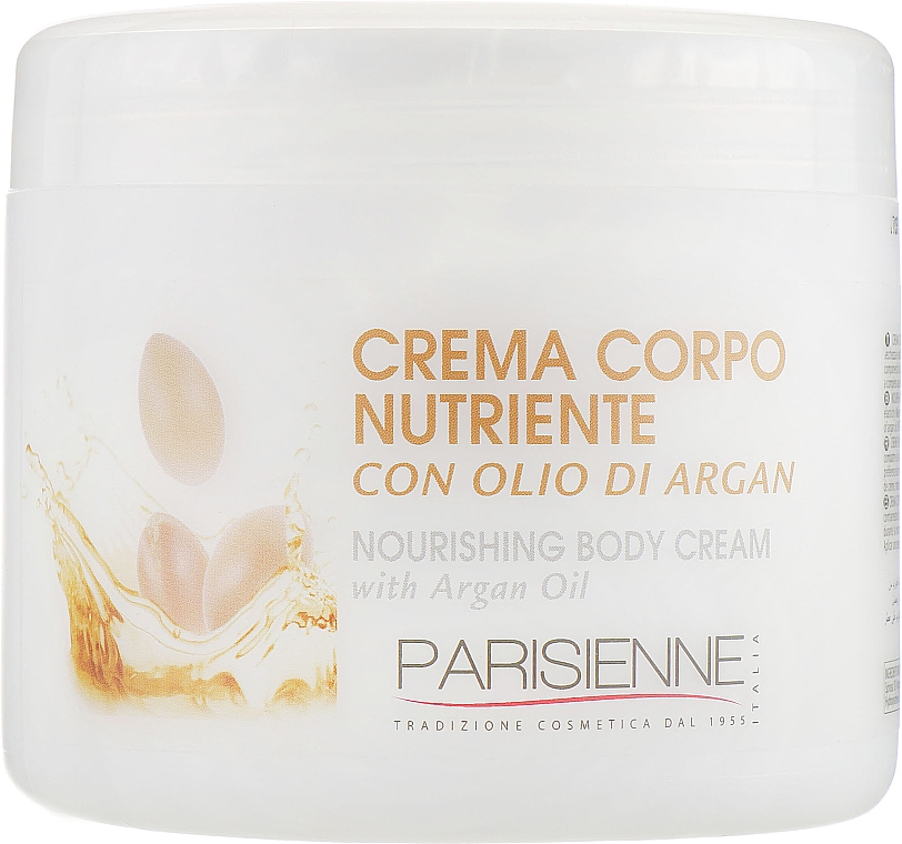 Pflegende Körpercreme mit Arganöl - Parisienne Italia Body Cream Nourishing — Bild N1