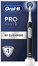 Elektrische Zahnbürste schwarz - Oral-B Pro 1 Cross Action Electric Toothbrush Black — Bild N3