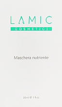 Pflegende Maske für das Gesicht - Lamic Cosmetici Maschera Nutriente — Bild N1