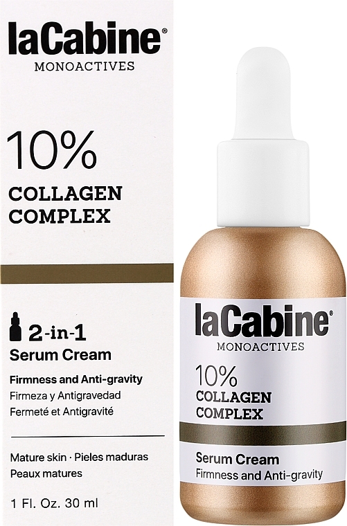 Creme-Serum für das Gesicht - La Cabine Monoactives 10% Collagen Complex Serum Cream — Bild N2