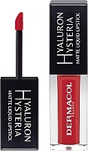 Düfte, Parfümerie und Kosmetik Flüssiger matter Lippenstift - Dermacol Hyaluron Hysteria Matte Liquid Lipstick