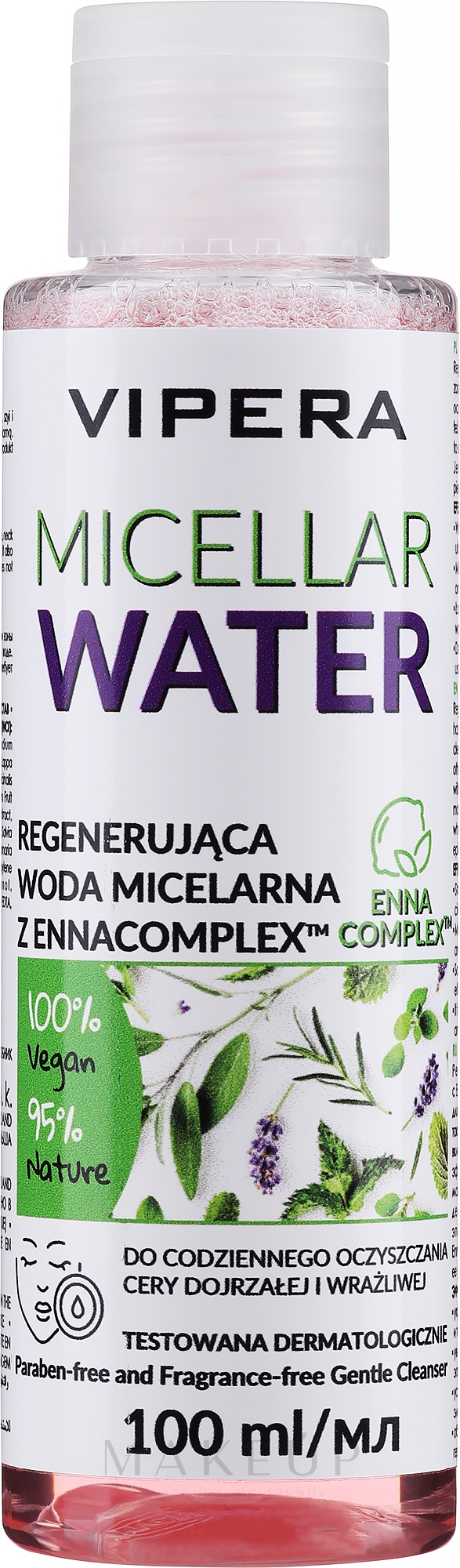 Mizellares Wasser zum Abschminken - Vipera Micellar Water Enocomplex  — Bild 100 ml