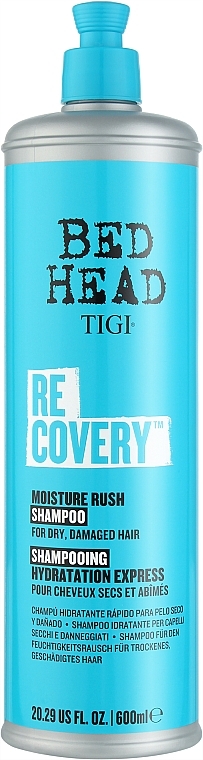 Shampoo für trockenes und strapaziertes Haar - Tigi Bed Head Recovery Shampoo Moisture Rush — Bild N1