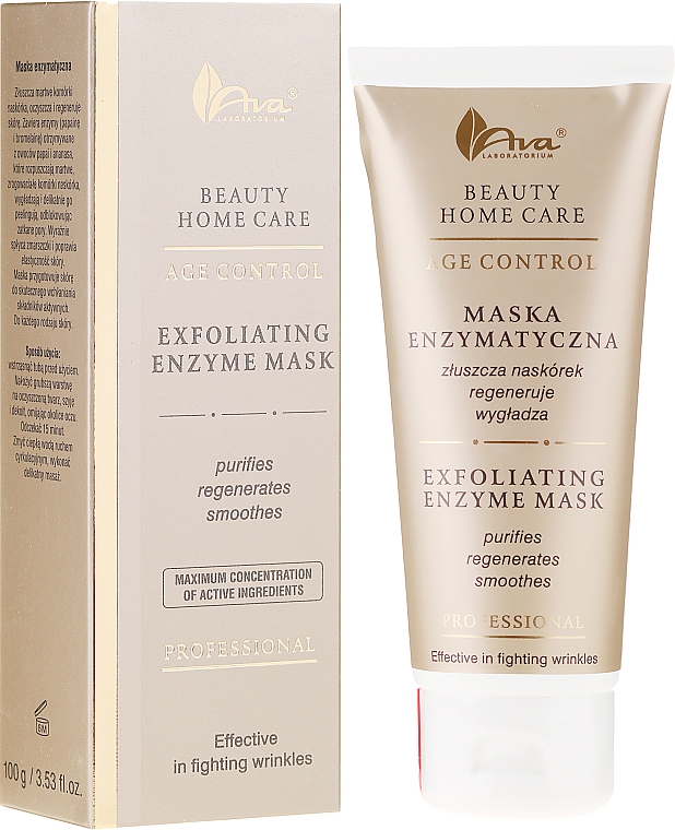 Peelingmaske mit Enzymen - Ava Laboratorium Beauty Home Care Exfoliating Enzyme Mask — Bild N1