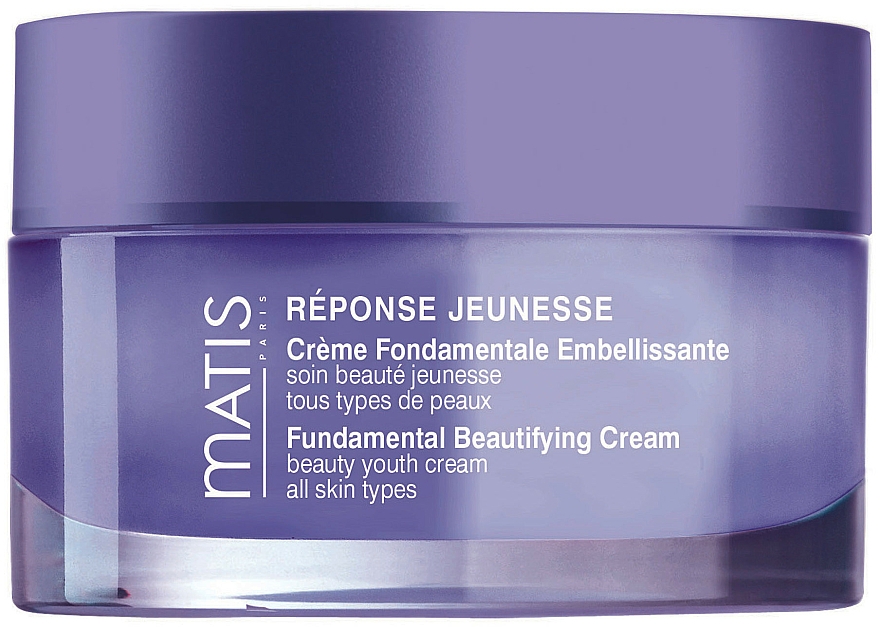 Verschönernde Gesichtspflege für alle Hauttypen - Matis Reponse Jeunesse Fundamental Beautifying Cream