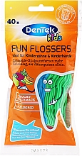 Düfte, Parfümerie und Kosmetik Zahnseide-Sticks ideal für Kinderzähne mit Fruchtgeschmack - DenTek Kids Fruit Fun Flossers