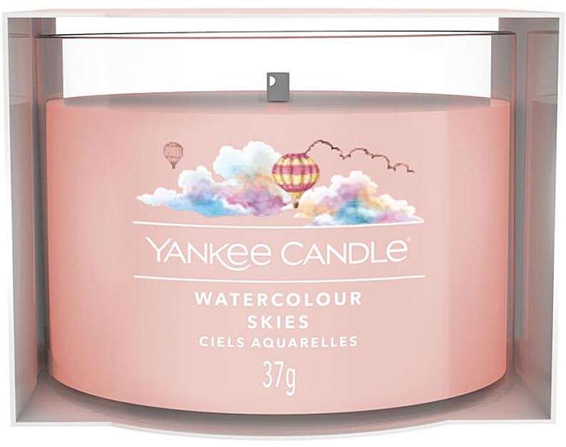 Duftkerze im Miniglas - Yankee Candle Watercolour Skies Mini — Bild N1