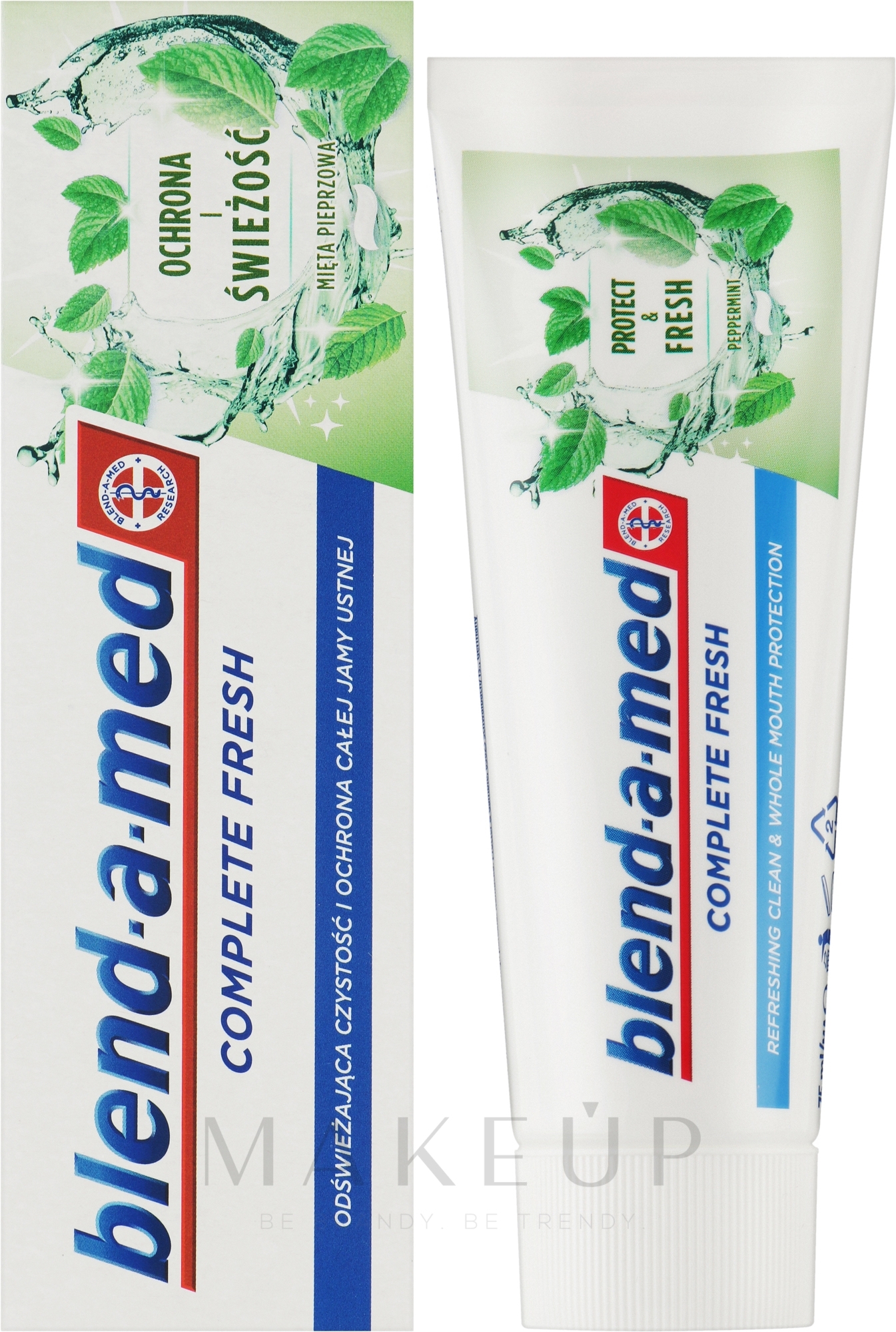 Zahnpasta Schutz und Frische - Blend-A-Med Complete Fresh Protect & Fresh Toothpaste — Bild 75 ml