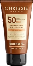 Düfte, Parfümerie und Kosmetik Sonnenschutzcreme für das Gesicht - Chrissie SPF50 High Protection