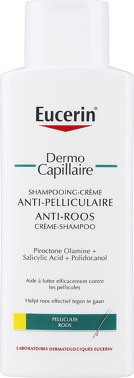 Anti-Schuppen Shampoo - Eucerin DermoCapillaire Anti-Dandruff Cream Shampoo