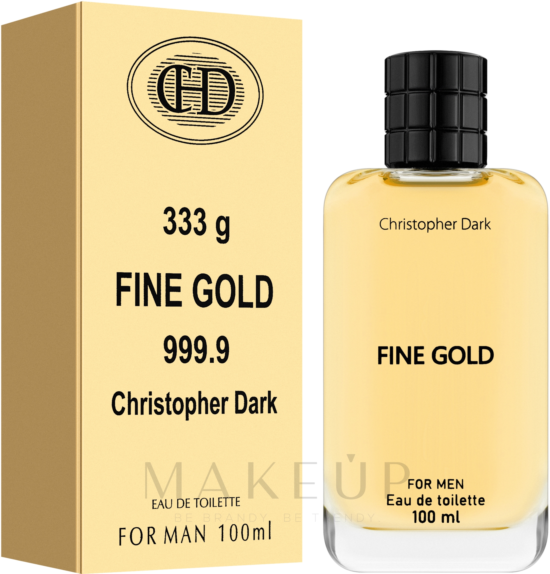 Christopher Dark Fine Gold - Eau de Toilette — Bild 100 ml