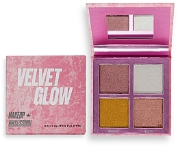 Highlighter-Palette für das Gesicht - Makeup Obsession Velvet Glow Highlighter Palette — Bild N2