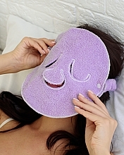Kompressionshandtuch für Schönheitsbehandlungen Towel Mask lila - MAKEUP Facial Spa Cold & Hot Compress Lilac — Bild N4