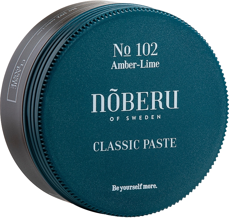 Haarstylingpaste - Noberu of Sweden №102 Amber Lime Classic Paste — Bild N1
