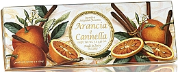 Düfte, Parfümerie und Kosmetik Natuseifenset Orange und Zimt - Saponificio Artigianale Fiorentino Orange & Cinnamon (Seife 3St. x100g)
