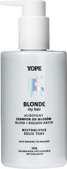 Shampoo für blondes und blondiertes Haar - Yope Blonde — Bild N1