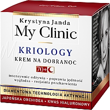 Düfte, Parfümerie und Kosmetik Nachtcreme 70+ - Janda My Clinic Kriology Night Cream 70+