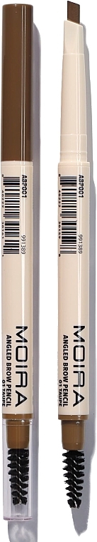 Abgeschrägter Augenbrauenstift - Moira Angled Brow Pencil — Bild N2