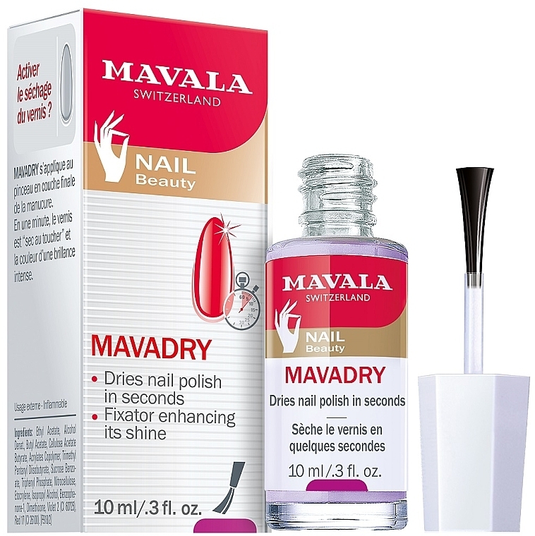 Schnelltrocknender Nagelüberlack - Mavala Mavadry