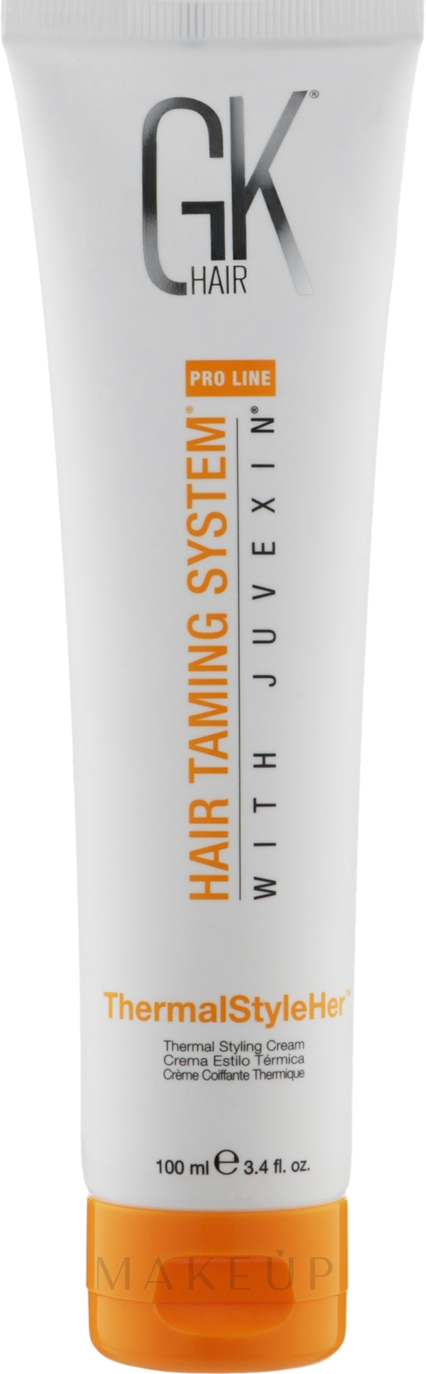 Feuchtigkeitsspendende und pflegende Stylingcreme mit Hitzeschutz - GKhair Hair Thermal Style Her — Foto 100 ml