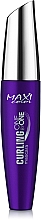 Wimperntusche - Maxi Color Curling One By One Mascara — Bild N1