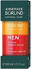 Düfte, Parfümerie und Kosmetik Zweiphasen-Bartöl - Annemarie Borlind Men System Energy Boost 2-Phase Beard Oil