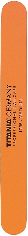 Doppelseitige Sandnagelfeile Mittlere Härte - Titania Medium Nail File — Bild N2