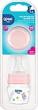 GESCHENK! Set (Mini-Flasche + Trinklernbecher 30 ml rosa) - WeeBaby — Bild N1