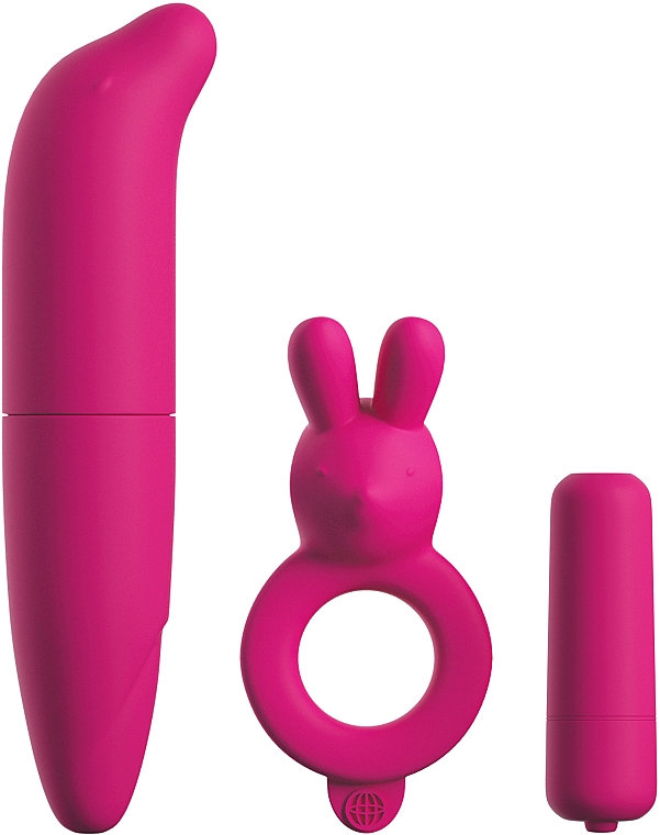 Vibrierendes Set für Paare rosa - Classix Couples Vibrating Starter Kit Pink — Bild N2