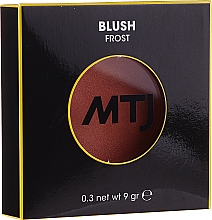 Düfte, Parfümerie und Kosmetik Gesichtsrouge - MTJ Cosmetics Frost Blush