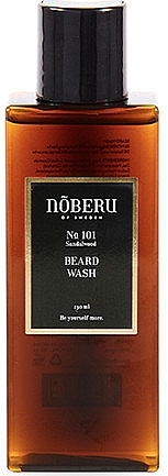 Bartshampoo - Noberu Of Sweden №101 Sandalwood Beard Shampoo — Bild N1