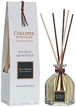 Düfte, Parfümerie und Kosmetik Aroma-Diffusor mit Duftstäbchen Ebenholz - Collines de Provence Bouquet Aromatique Ebony Wood