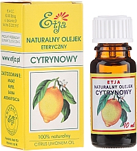 Düfte, Parfümerie und Kosmetik Natürliches ätherisches Zitronenöl - Etja Natural Essential Lemon Oil