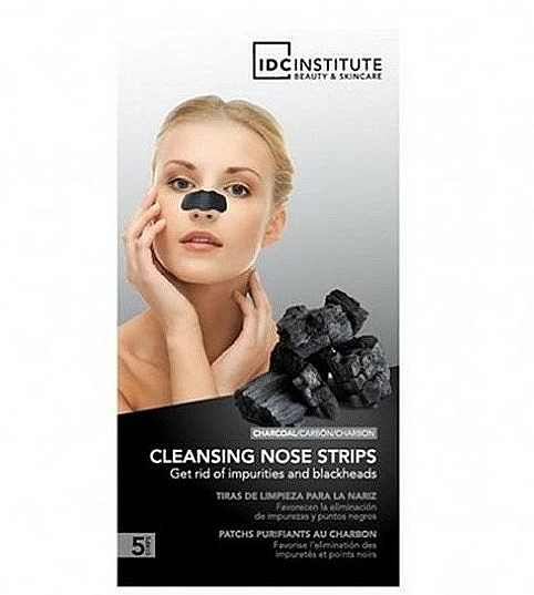 Nasenstreifen - IDC Institute Black Charcoal Nose Strip — Bild N1