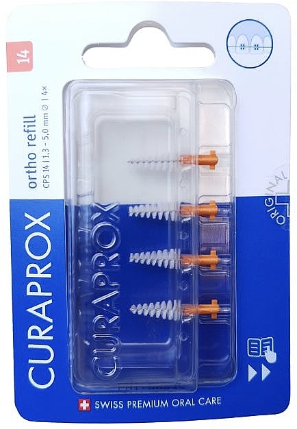 Set CPS 14 Ortho Nachfüllpackung, 1,3-5 mm  - Curaprox — Bild N1