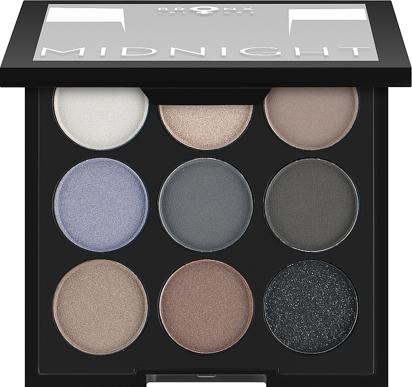 Lidschatten-Palette - Bronx Colors Midnight Palette — Bild N1