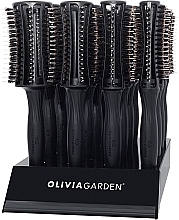 Düfte, Parfümerie und Kosmetik Haarbürsten-Set 16 St. - Olivia Garden Fingerbrush Round Display