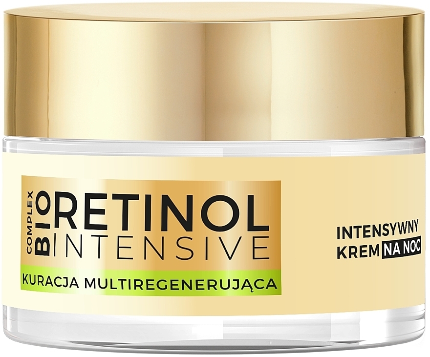 Intensiv regenerierende Nachtcreme mit Retinol und grünem Kaviar 70+ - AA Retinol Intensive Healthy Glow 70+ Night Cream — Bild N4