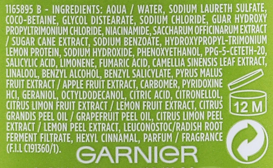 Kräftigendes und belebendes Shampoo für normales Haar - Garnier New Fructis Shampoo — Bild N4