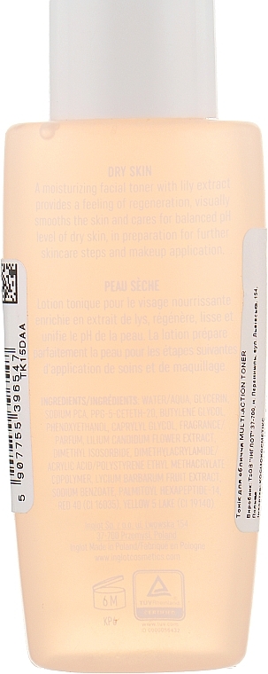 Tonikum für trockene Haut - Inglot Multi-Action Toner Dry Skin — Bild N4