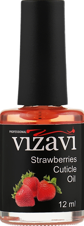 Nagelhautöl Erdbeere - Vizavi Professional Cuticle Oil — Bild N1