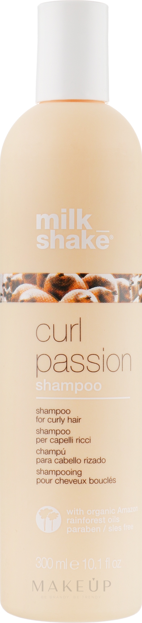 Pflegendes Shampoo für lockiges Haar - Milk Shake Curl Passion Shampoo — Bild 300 ml