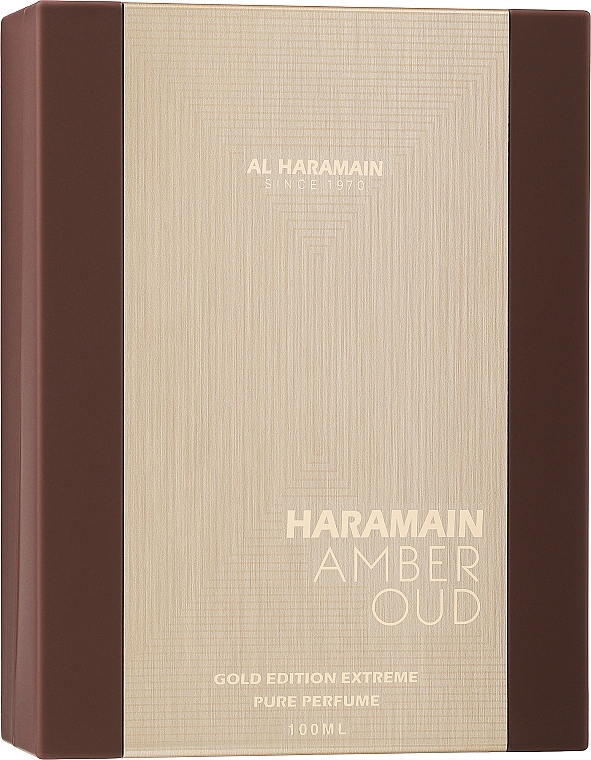 Al Haramain Amber Oud Gold Edition Extreme Pure Perfume Gift Set - Duftset (Parfum 100 ml + Zerstäuber 10 ml)  — Bild N2