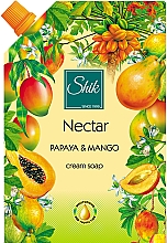 Düfte, Parfümerie und Kosmetik Flüssige Gelseife mit Papaya und Mango (Doypack) - Schick Nectar