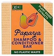 Fester Shampoo-Conditioner - Xpel Marketing Ltd Papaya Shampoo & Conditioner Bar — Bild N1