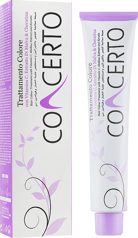 Creme-Haarfarbe mit Vitamin C, Malvenextrakt und Keratin - Punti Di Vista Concerto Color Treatment — Bild N1